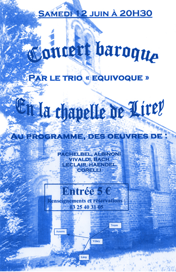 Affiche Lirey Ensemble Vinteuil