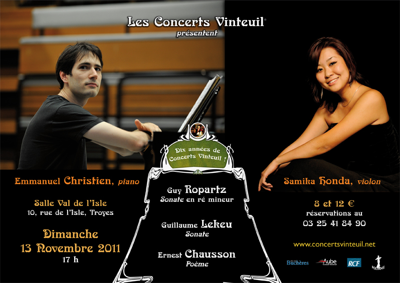 Affiche Concert Vinteuil 