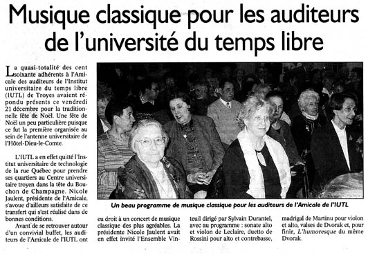 Article Concerts Vinteuil Durantel