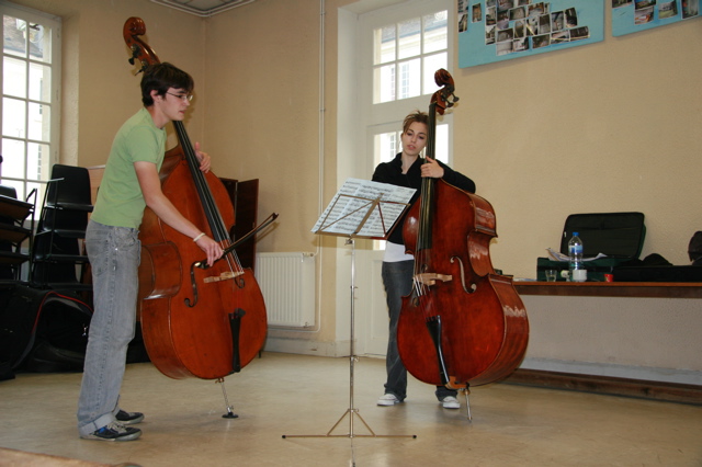 L'Académie de Contrebasse des Concerts Vinteuil 2007