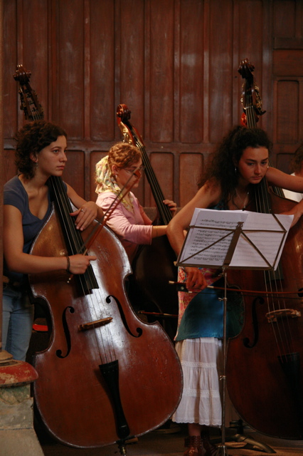 L'Académie de Contrebasse des Concerts Vinteuil 2007