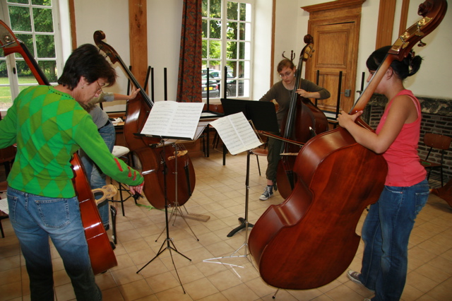 L'Académie de Contrebasse des Concerts Vinteuil 2007