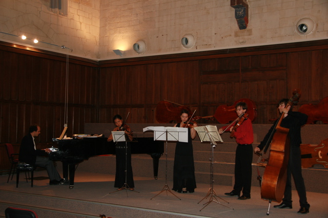 L'Académie de Contrebasse des Concerts Vinteuil 2007