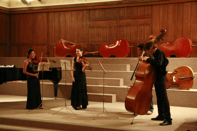 L'Académie de Contrebasse des Concerts Vinteuil 2007