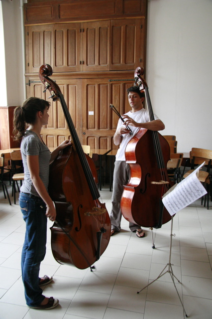 L'Académie de Contrebasse des Concerts Vinteuil 2007