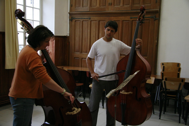 L'Académie de Contrebasse des Concerts Vinteuil 2007